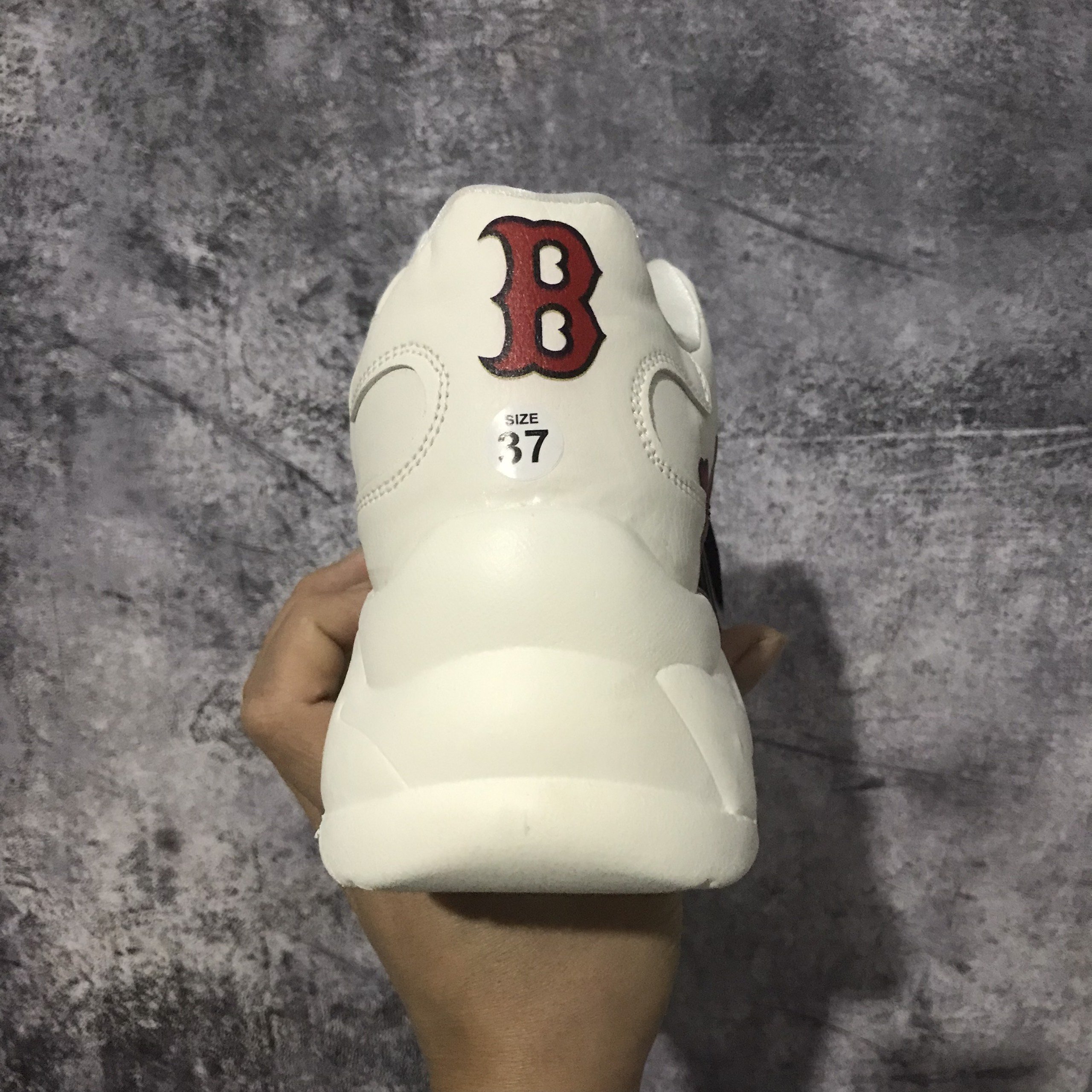 [FULL BOX+ BILL] Giày Sneaker MLB Boston tăng chiều cao 5cm