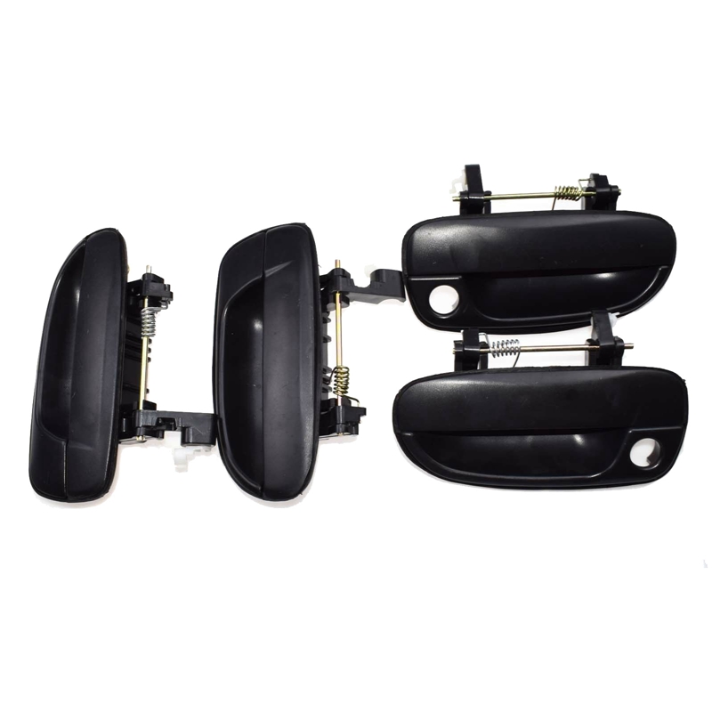 4PCS(Front Rear Left Right)Outer Outside Exterior Door Handle Black for Hyundai Accent 2000-2005 New