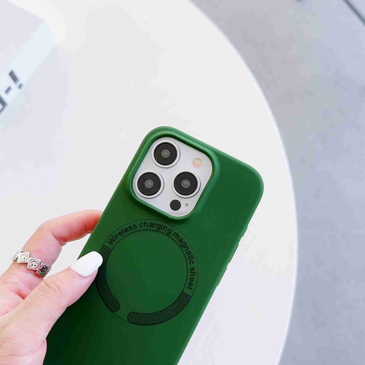 【HZSUNSKY】 MagSafe Magnetic Liquid Silicone Phone Case For iPhone 11/iPhone 12/iPhone 12 Pro/iPhone 12 Pro Max/iPhone 13/iPhone 13 Pro/iPhone 13 Pro Max/iPhone 14/iPhone 14 Plus/iPhone 14 Pro/iPhone 14 Pro Max/iPhone 15/iPhone 15 Plus/iPhone 15 Pr