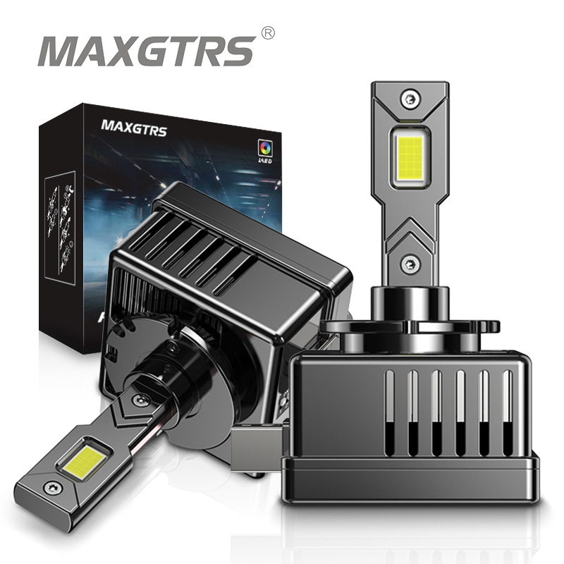 D4s d4r d2r d2s led headlight bulbs 6000k white conversion kit plug and  play xenon hid light replacement canbus error free