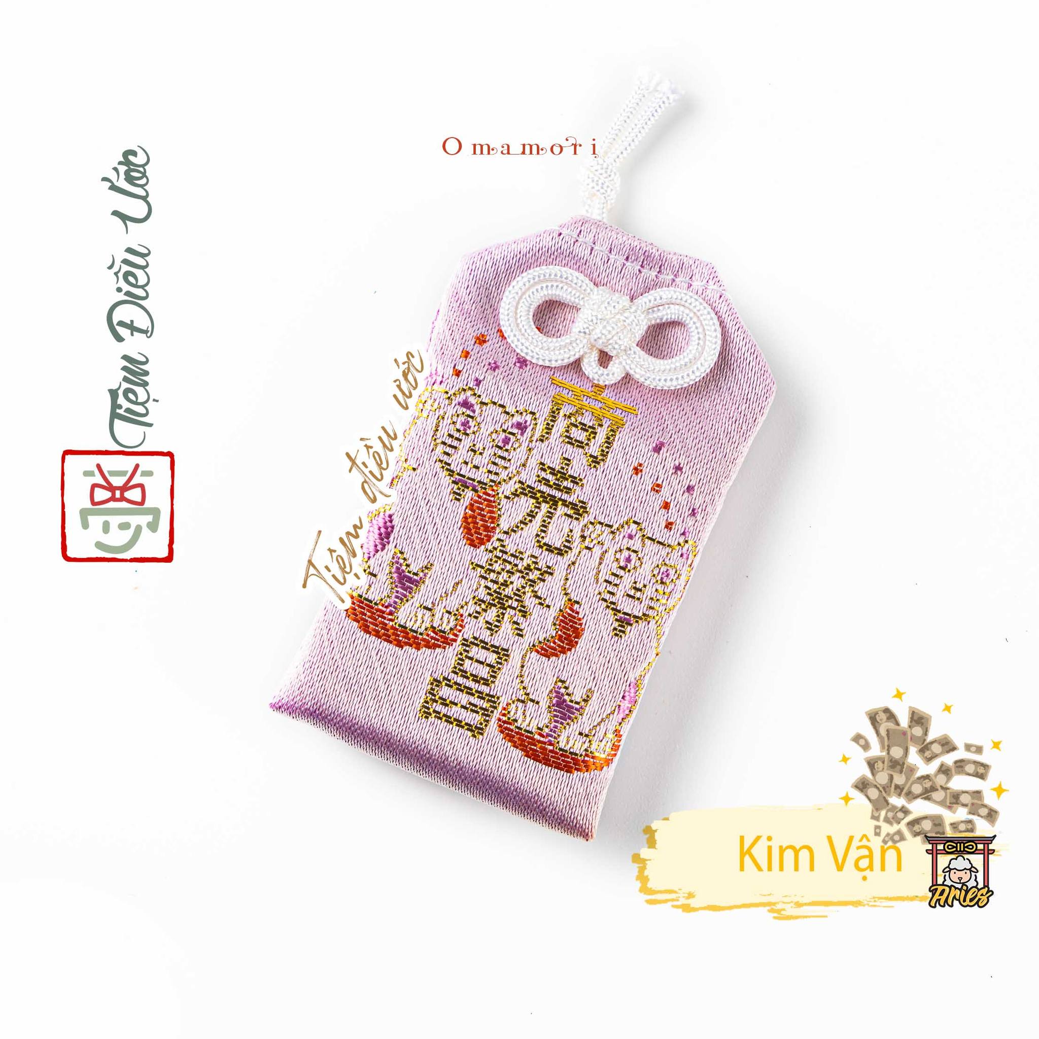 Omamori Tiền Tài - Thương Xá Phồn Thịnh, tài lộc hanh thông - Kyoto, Nhật Bản, hàng thật