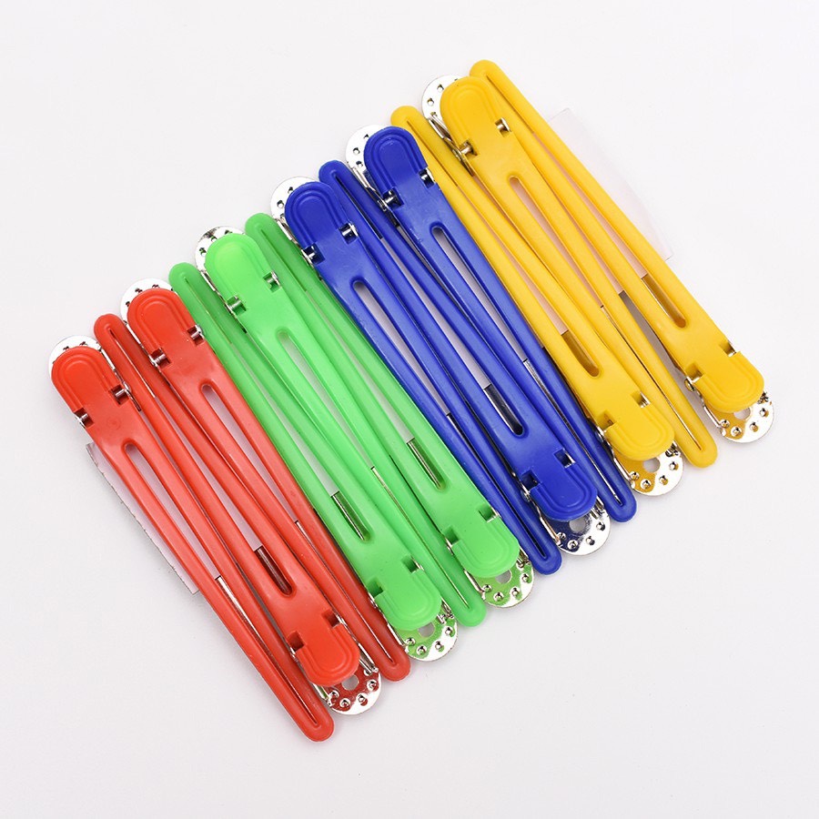 SET 12 CÁI Kẹp tóc mỏ vịt dùng trong salon