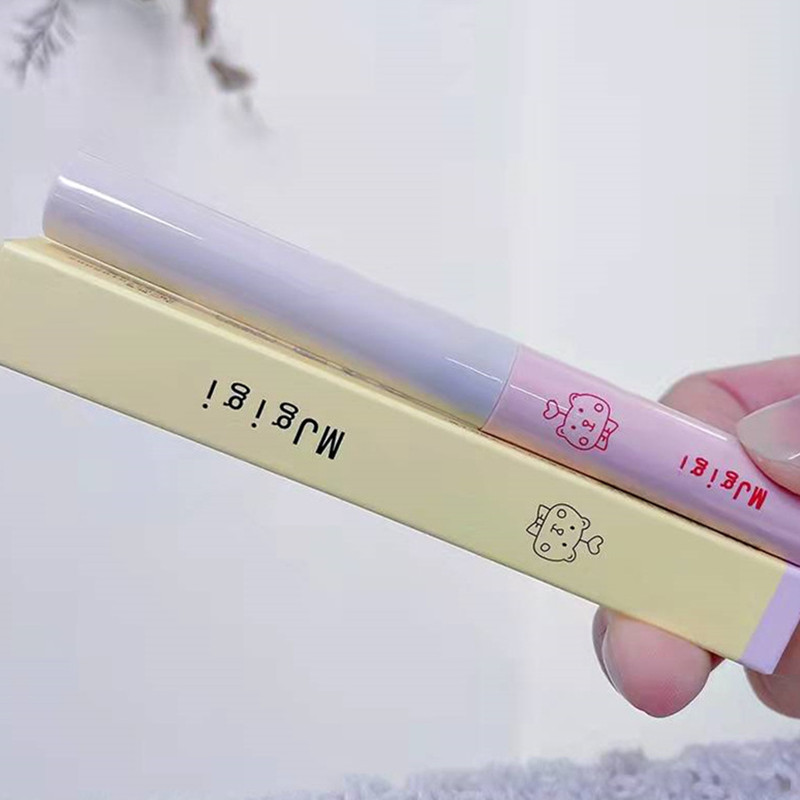 Korean Black Mascara Lengthens Eyelashes Extra Volume Waterproof Natural Lashes