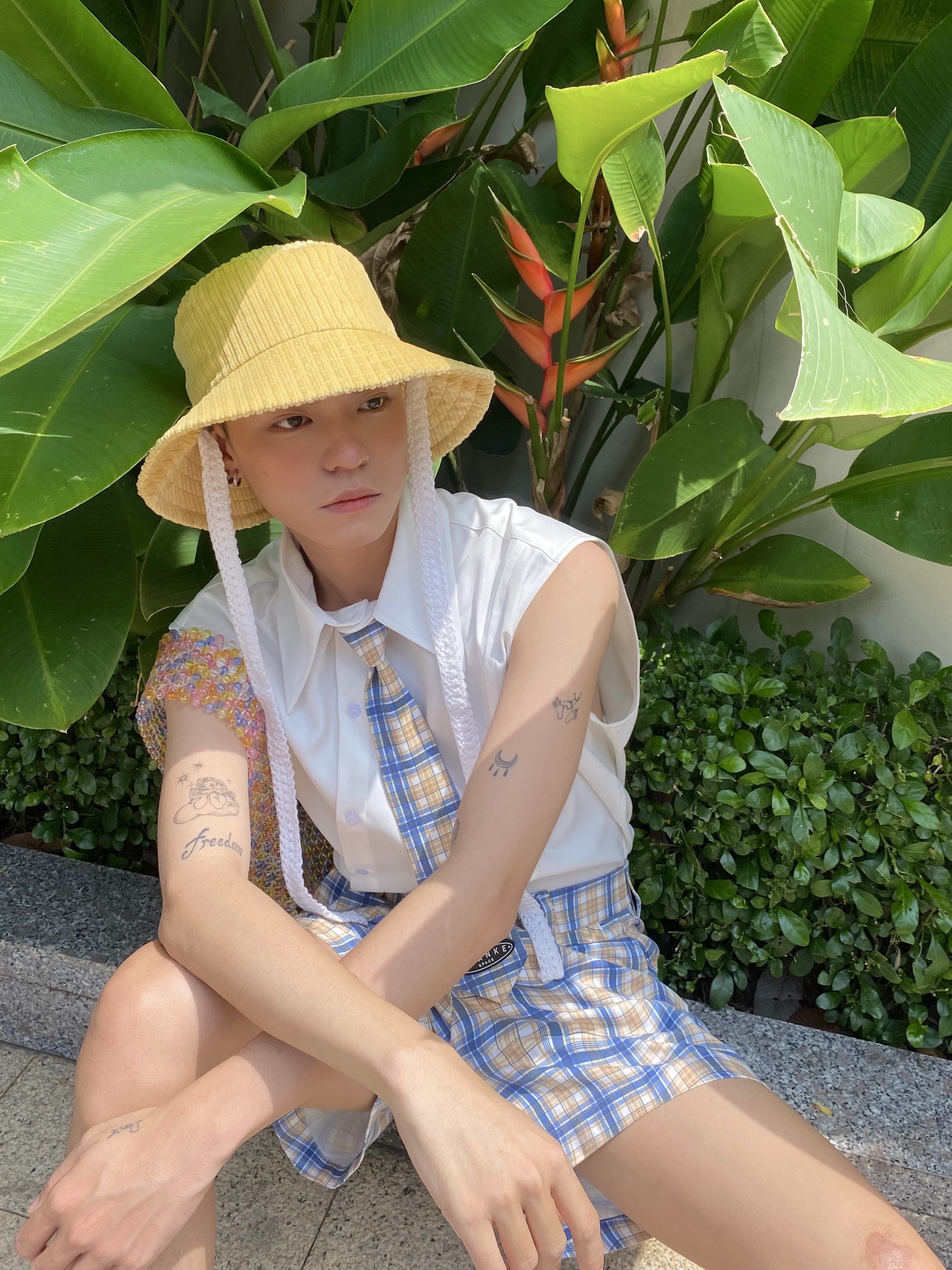 Nón bucket vành vừa _ nón tuyết nhiệt đới