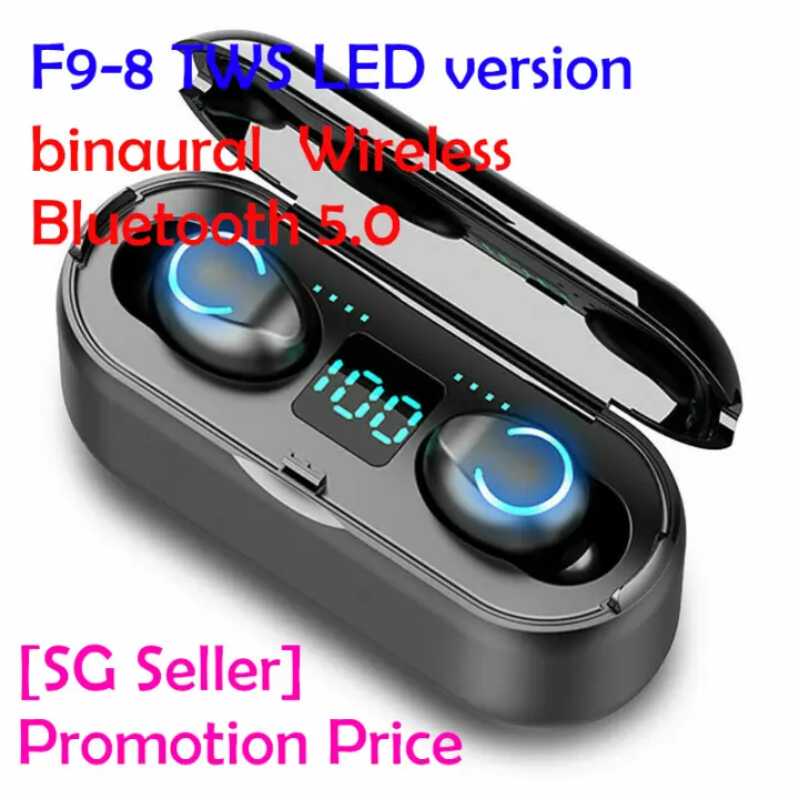 binaural wireless bluetooth earbuds