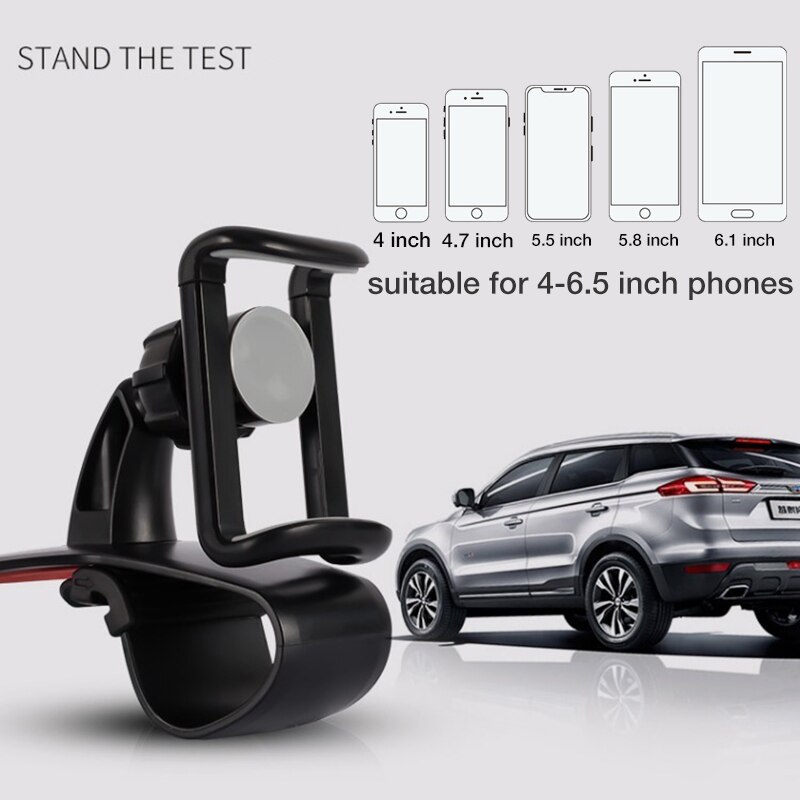 ：》“：=- Car Phone Holdereasy Clip Mount Stand Panel Multi Ftional Universal Dashboard GPS Navigation Bracket Holder