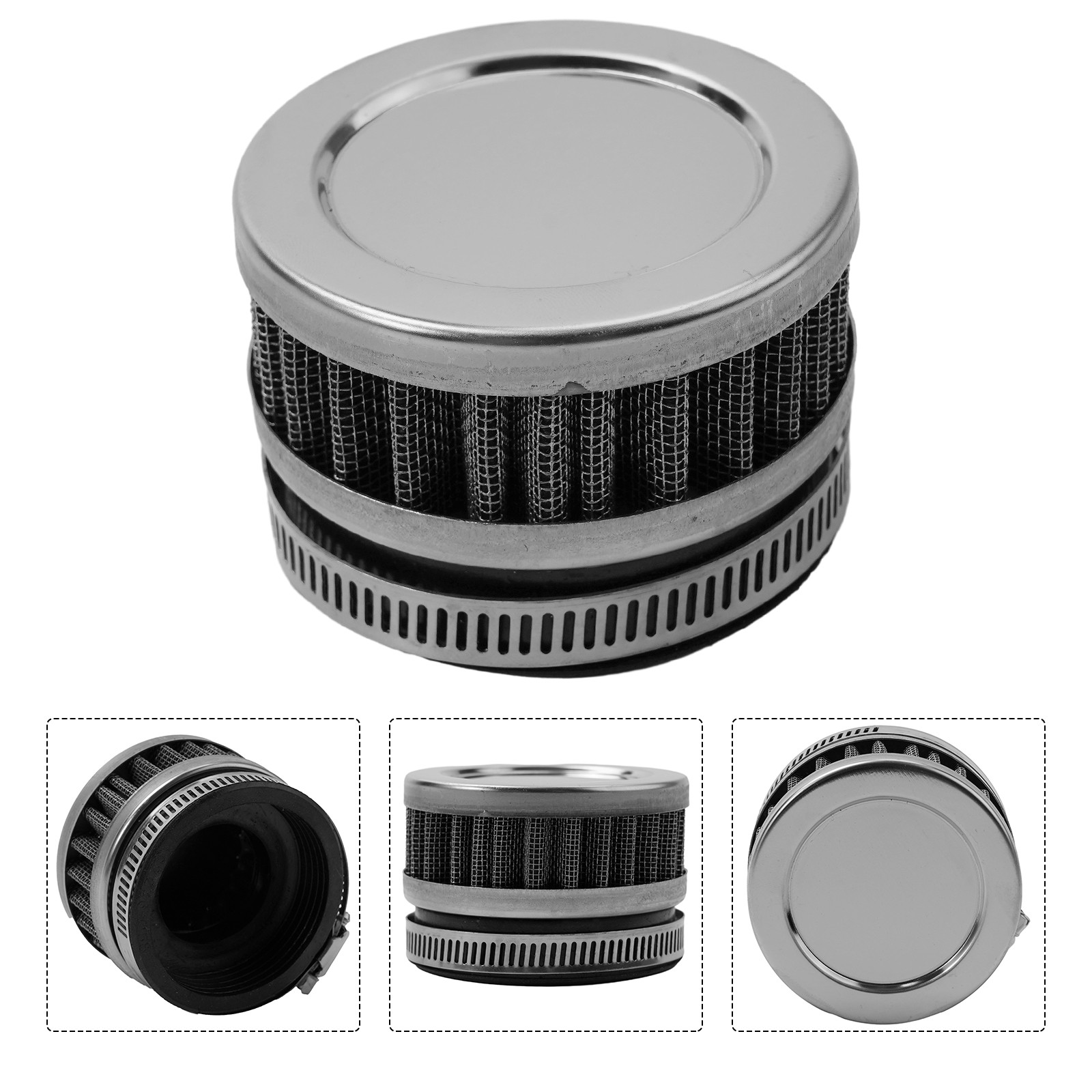 MileAuto Smooth Engine Operation with Stainless Steel For Motorcycle Air Filter Fast Delivery