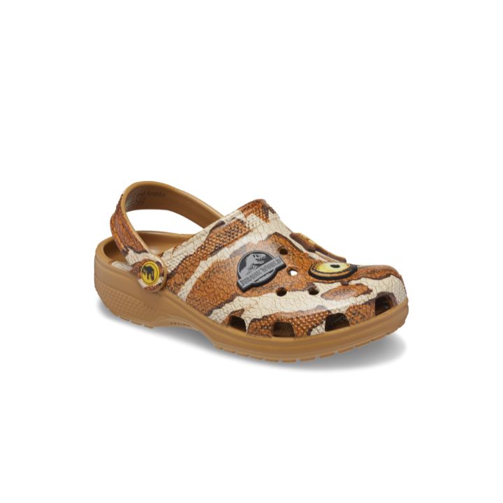 Giày Clog Trẻ Em Crocs Jurassic World Classic - Sand