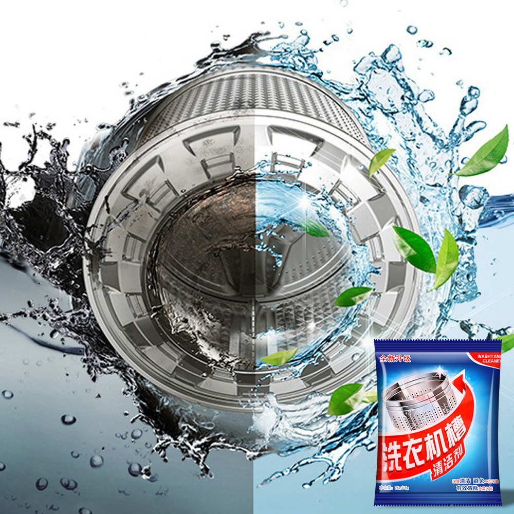 5pcs Household Washing Machine Cleaner Washing Machine Drum Mildew Remover Surfactant