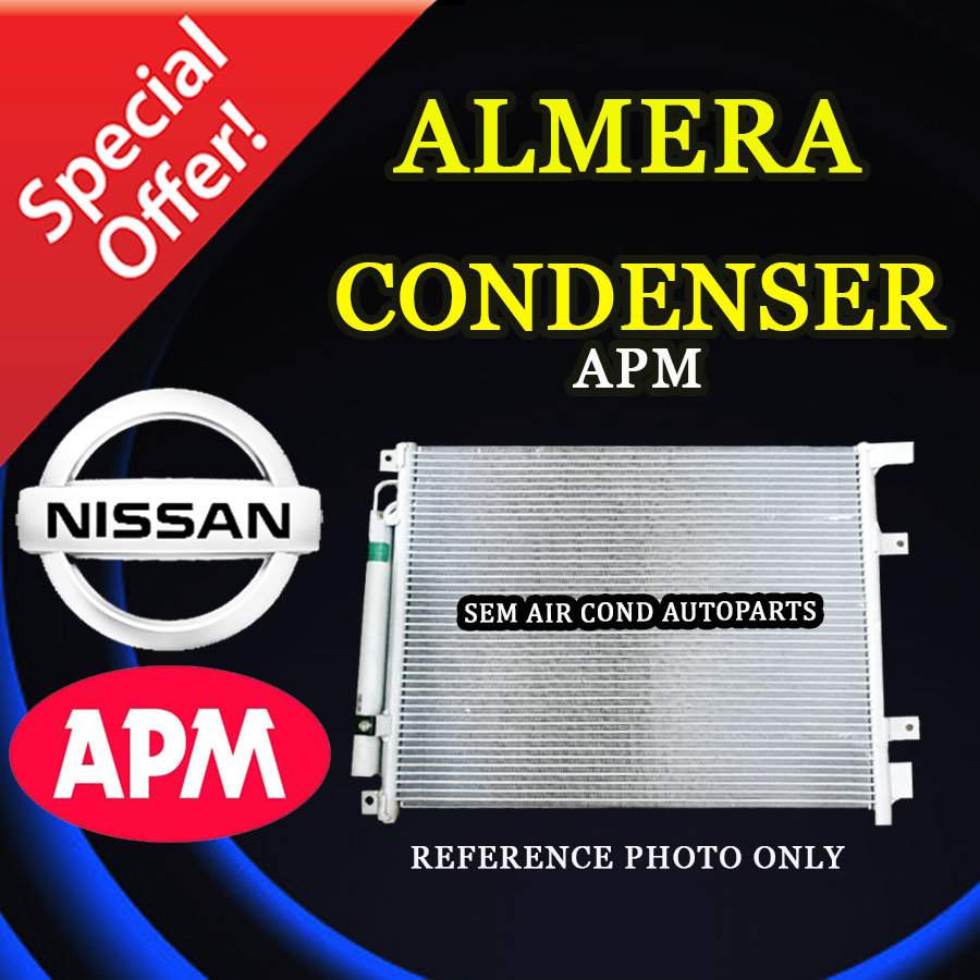 NISSAN ALMERA APM CONDENSER/ KONDENSER (CAR AIRCOND SYSTEM) Lazada