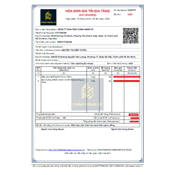 SỮA RỬA MẶT GẠO CIVIC THÁI LAN ₫55.000