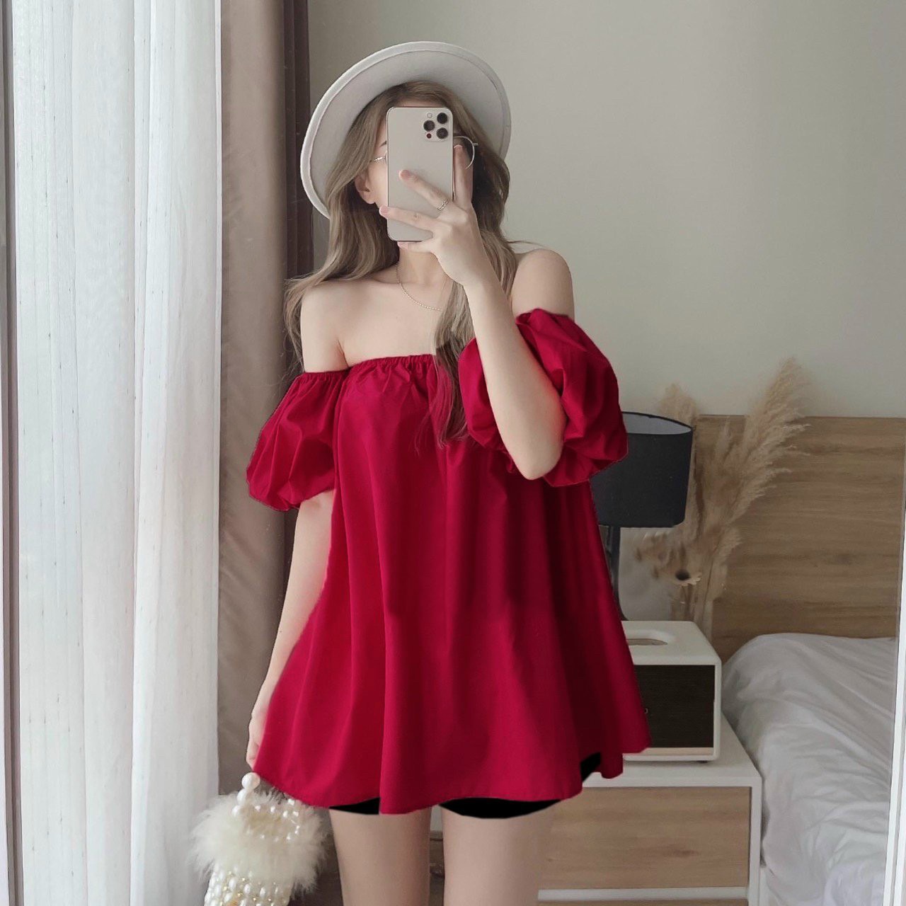 Sét áo trễ vai bigsize 50 đến 90kg (M/L/XL.XXL) (sét thiết kế bigsize kim ngân)