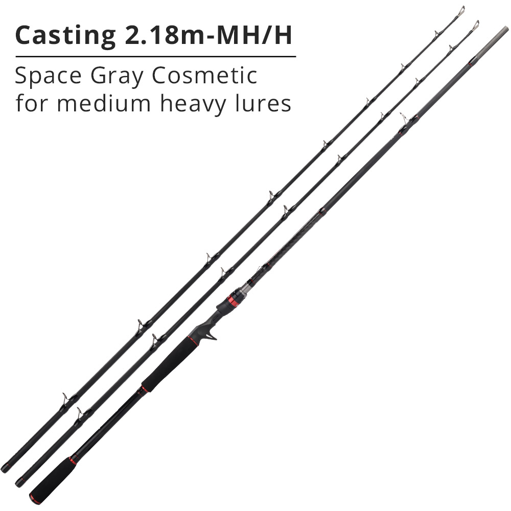 KastKing Max Steel Rod Carbon Spinning Casting Fishing Rod with 1.80m 1.98m  2.13m 2.28m Baitcasting Rod for Bass Pike Fishing Saltwater Freshwater  Casting Fishing