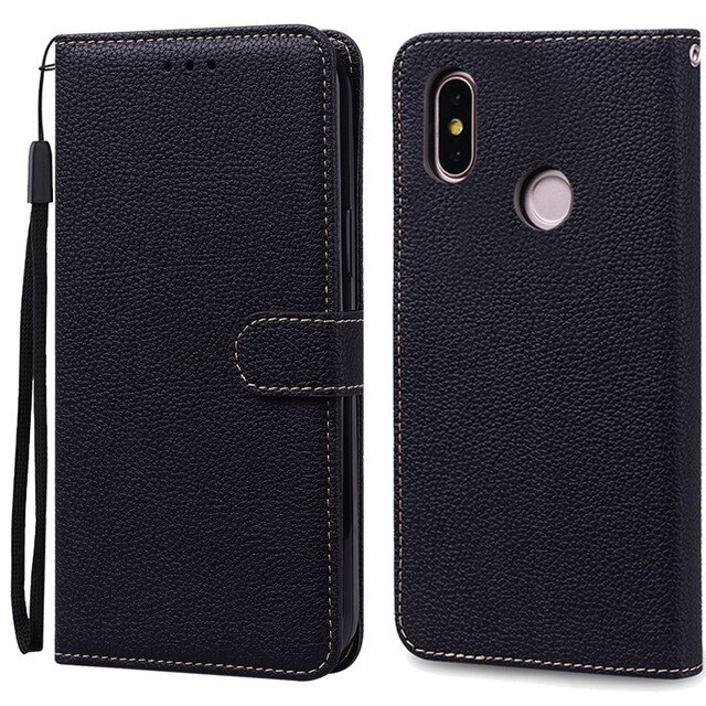 Rhi2j wallet case for xiaomi redmi note 5 case leather wallet flip case for xiomi xiaomi redmi note 5 pro / redmi note5 fundas