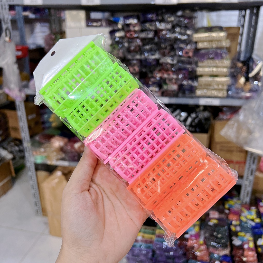 Lô uốn tóc nhựa phồng tóc
