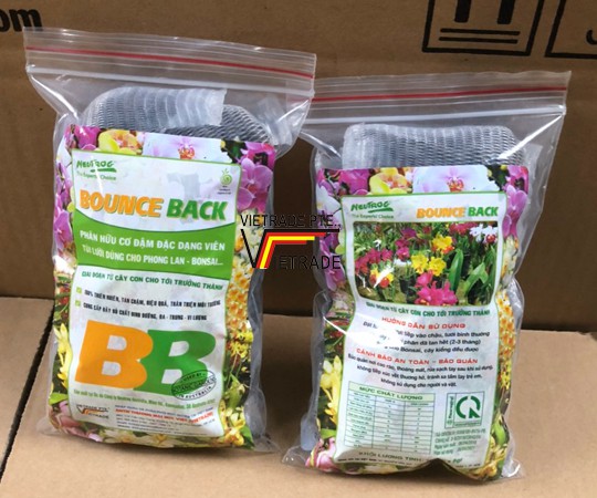 Phân Hữu Cơ 15 Túi Lọc Tan Chậm Bounce Back 90gram