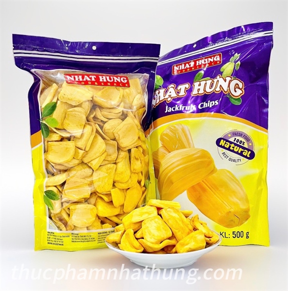 Mít sấy giòn nhật hưng 500gram