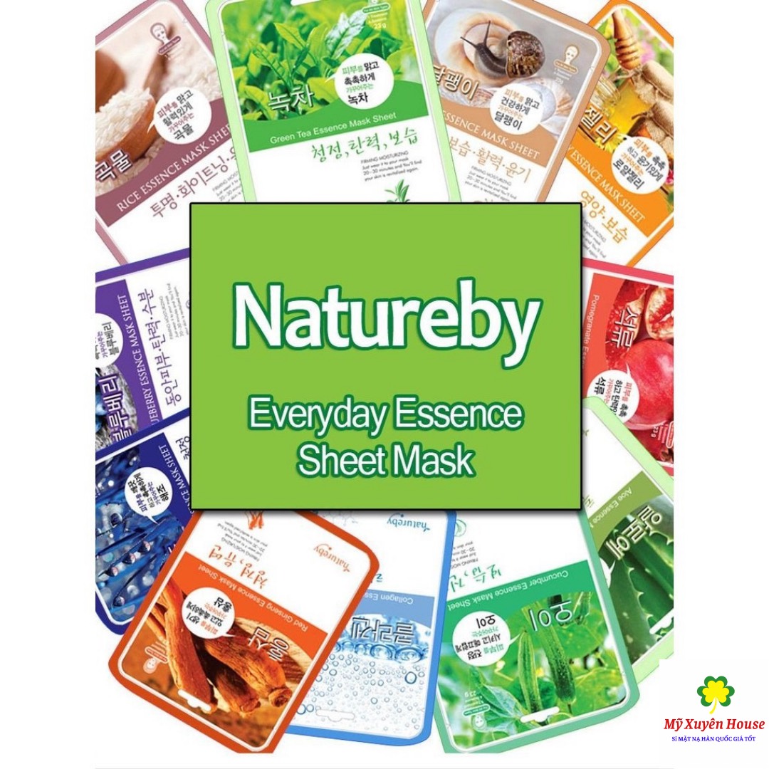 Mặt Nạ Natureby Hàn Quốc Chính Hãng 10 Miếng