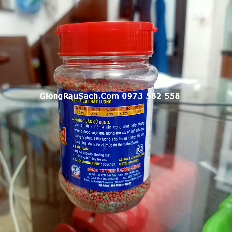 Cám Magic Food Cá Cảnh Cá vàng, Koi nhỏ, Cá chép 100gr