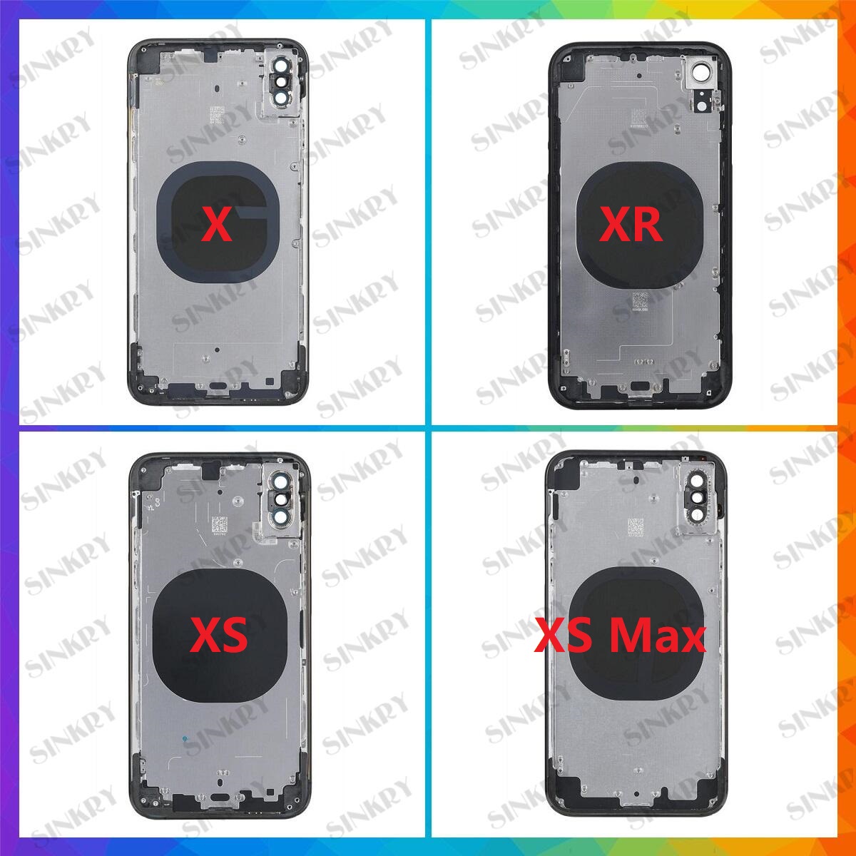 1%20Piece%20Replacement%20Middle%20Frame%20Chassis%20Back%20Housing%20For%20iPhone%20X%20XS%20XR%2011%2012%2013%2014%20Pro%20Max%20Mini%20-%20Image%202