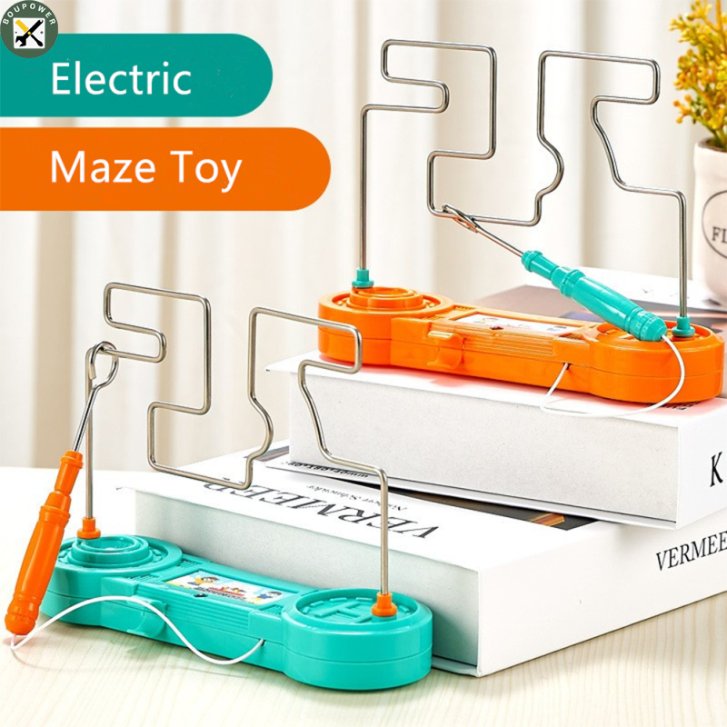 BouPower Electric Maze Toy Children Kids Concentration Focus Science Educational Toys Circuit