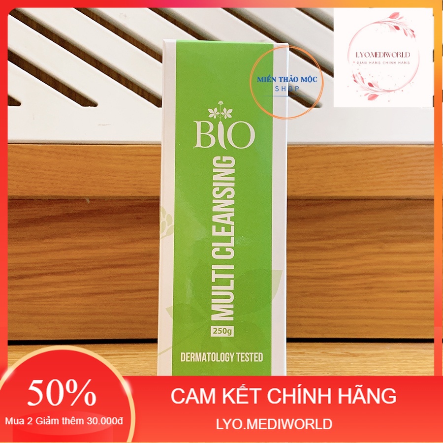 Sữa rửa mặt vừa tẩy trang vừa rửa mặt Organic Geneworld - Bio Multi Cleansing 2 in 1