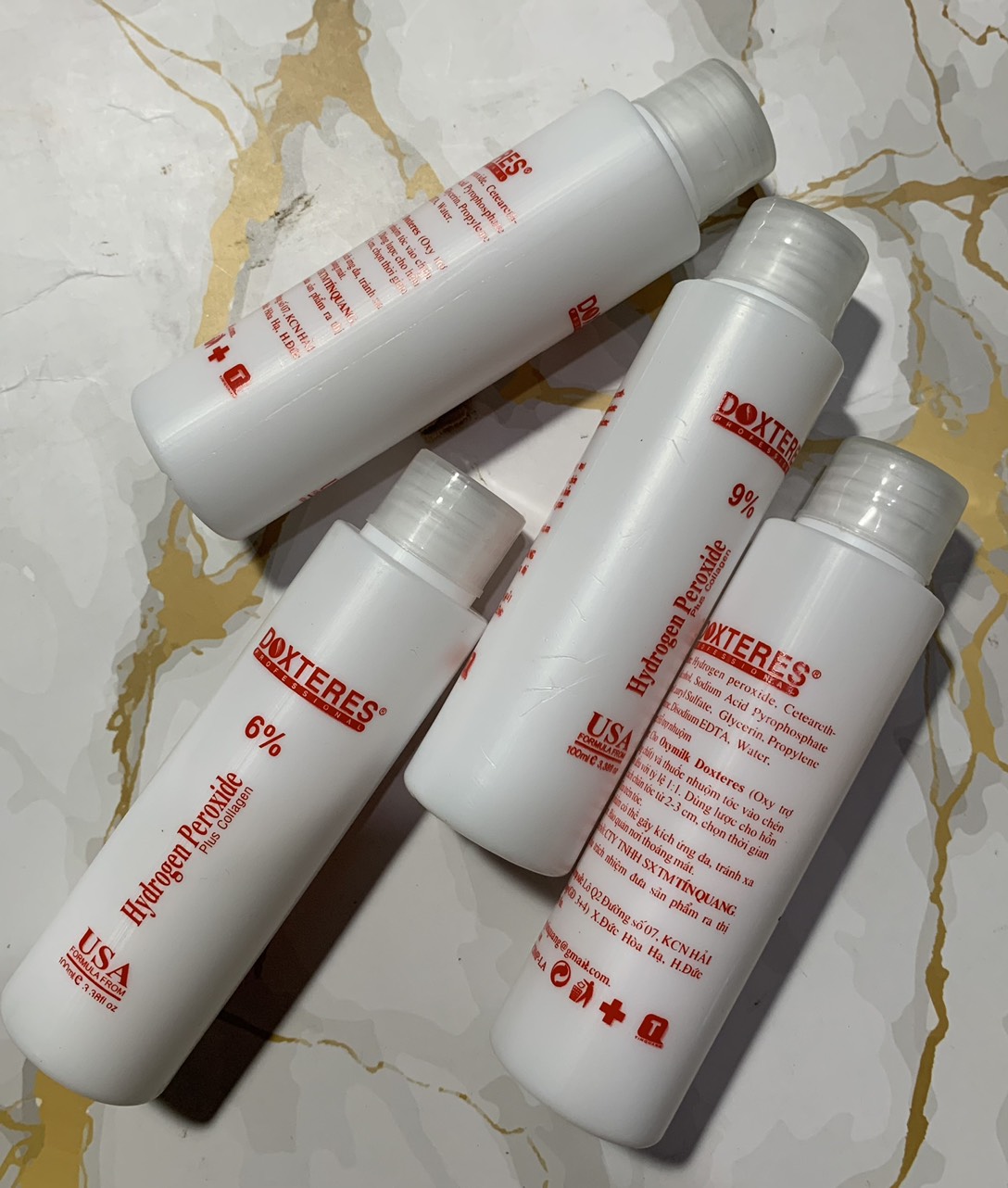 Oxy trợ nhuộm 100ml