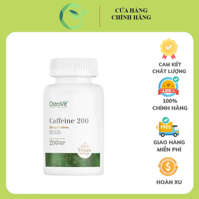 Ostrovit caffeine 200 mg 200 tabs