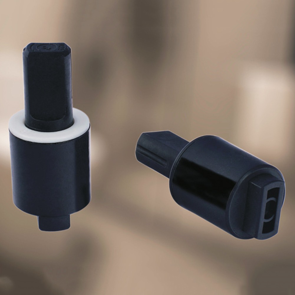 Unnicoco Slow Down Flap Rotary Damper Hinge for Toilet Seat Prevents Slamming Black 2pcs