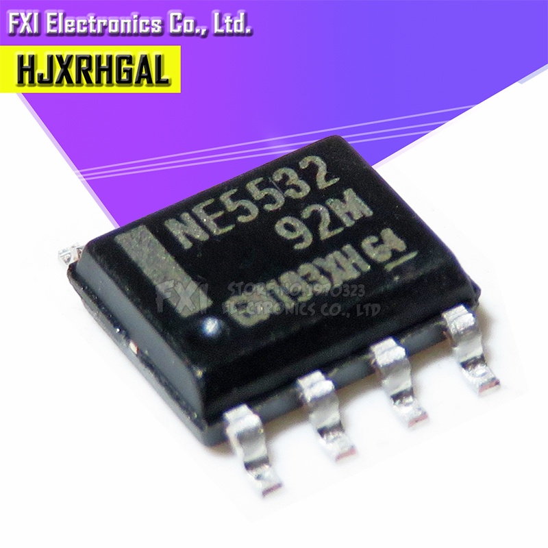 20pcs ne5532dr sop8 ne5532 sop n5532 smd new