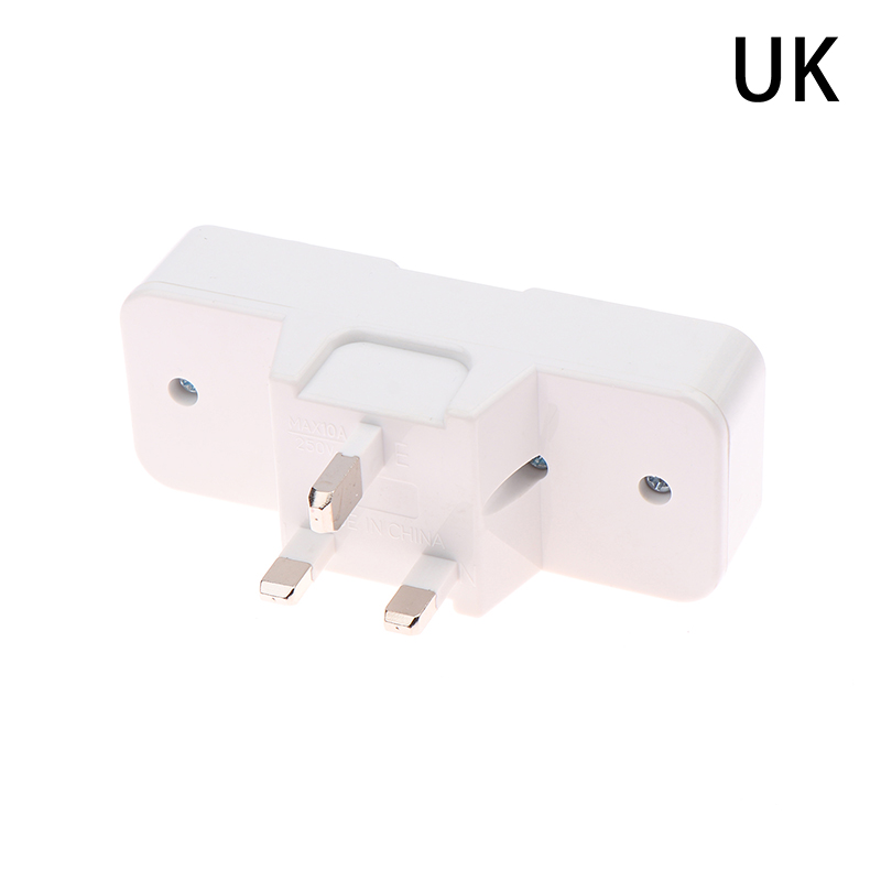 Universal UK EU 10A 250V Extension Socket Portable Wall Power Outlet ...