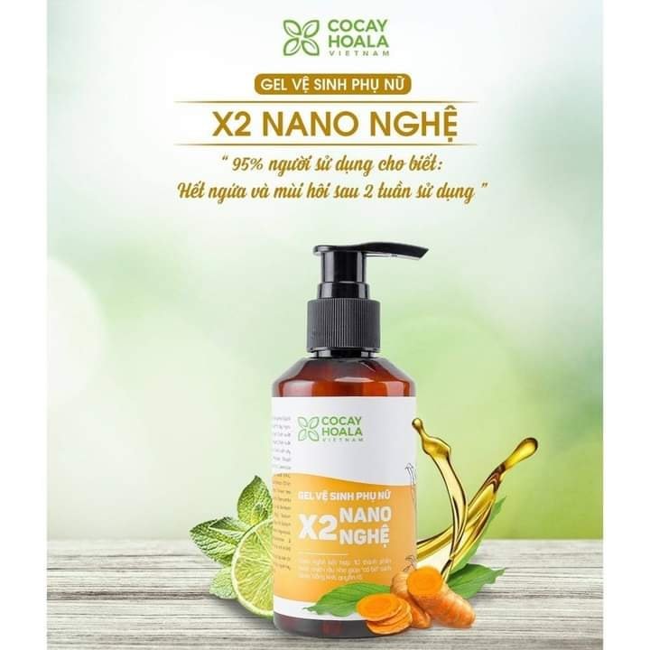 Gel vệ sinh X2 nano nghệ