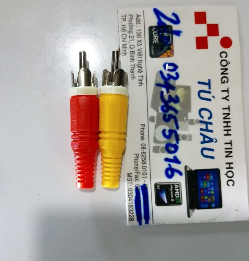 Đầu AV hàn dây - (Cặp 2 Cái - Chất lượng)