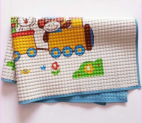 [Hoàn tiền 6%] Chiếu cao su chống thấm sạch sẽ và thoáng mát cho bé sơ sinh (60*90cm -hình in thay đổi theo lô hàng)
