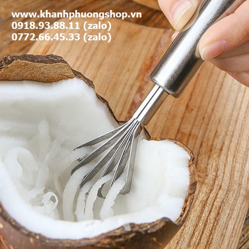 dụng cụ nạo dừa - cây nạo dừa