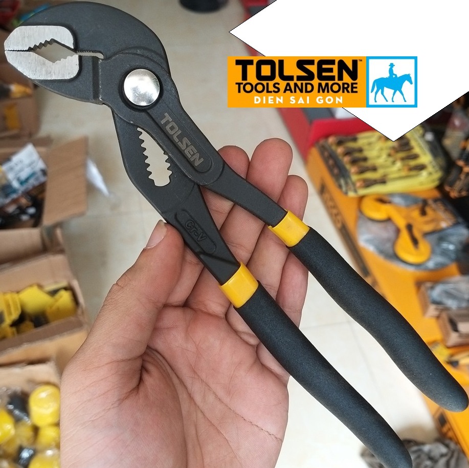 Kềm kìm mỏ quạ 10inch 250mm tolsen 10329