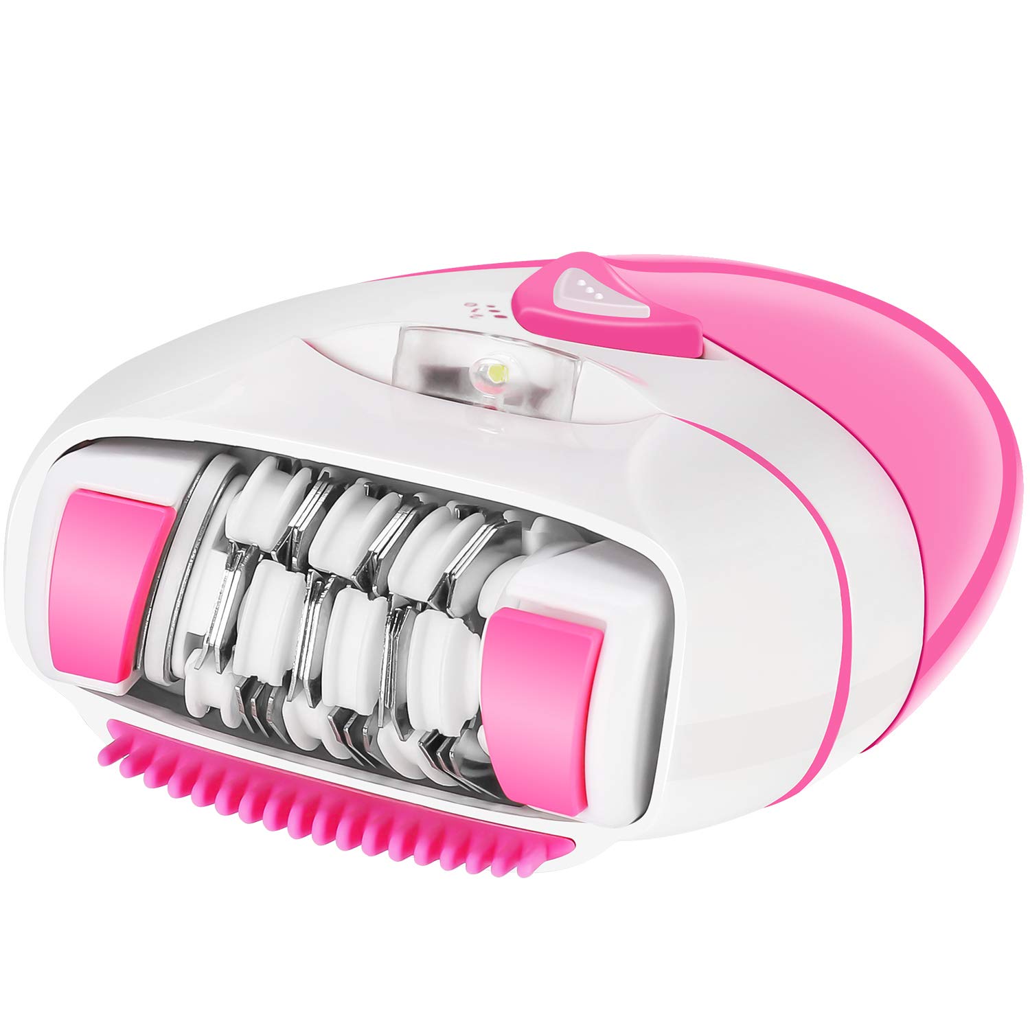 【sought-after】 Kemei Electric Female Epilator For Women Facial Full Body Hair Remover Underarms Hair Removal Legs Rechargeable.