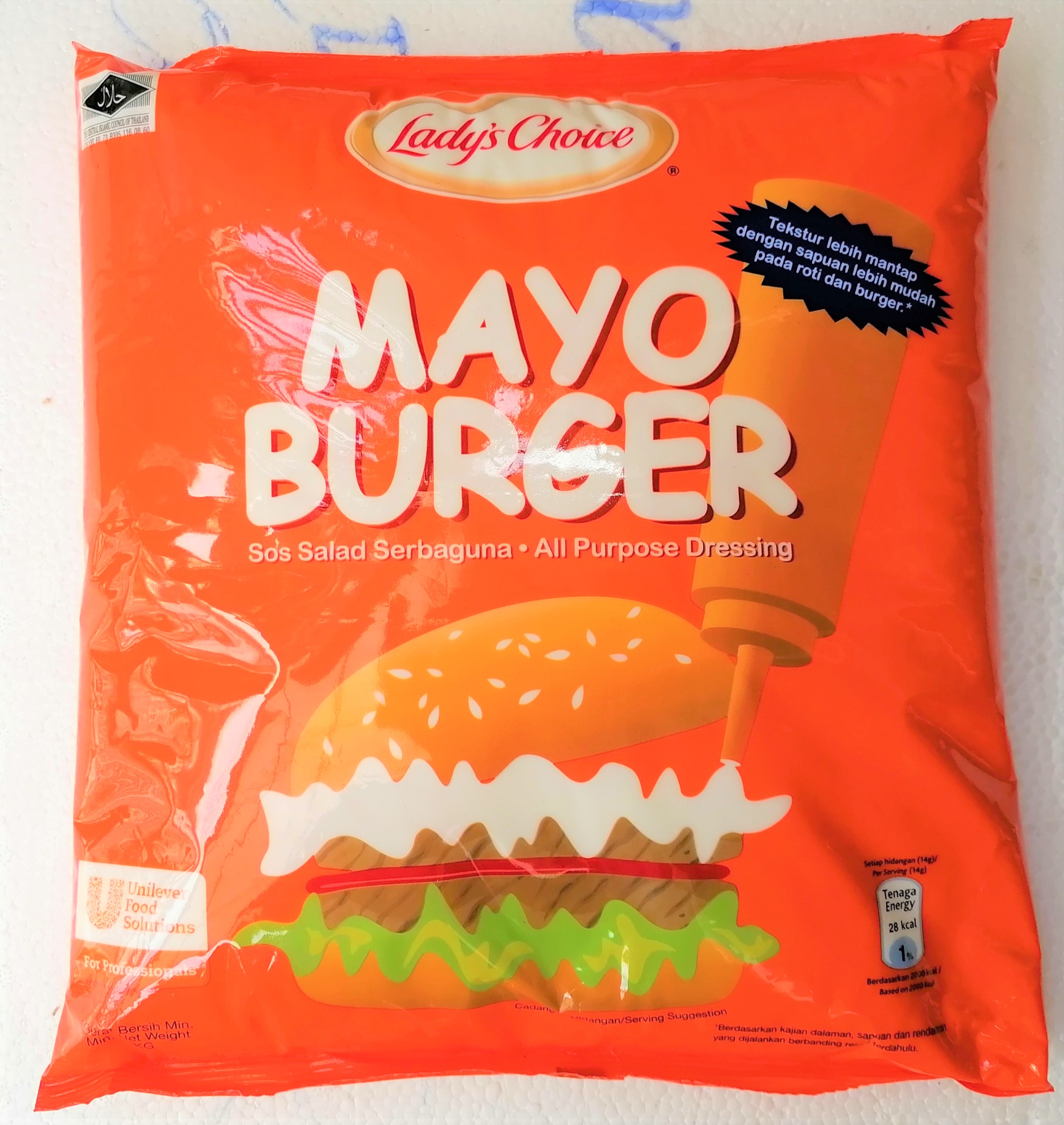[TÚI 3 Kg] XỐT MAYONNAISE [Thailand] LADY'S CHOICE Mayo Burger (halal)