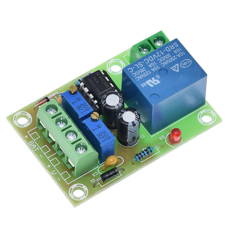 XH-M601 Battery Charging Control Board Panel Automatic Charging/Stop Switch 12V Intelligent Charger Power Control Module
