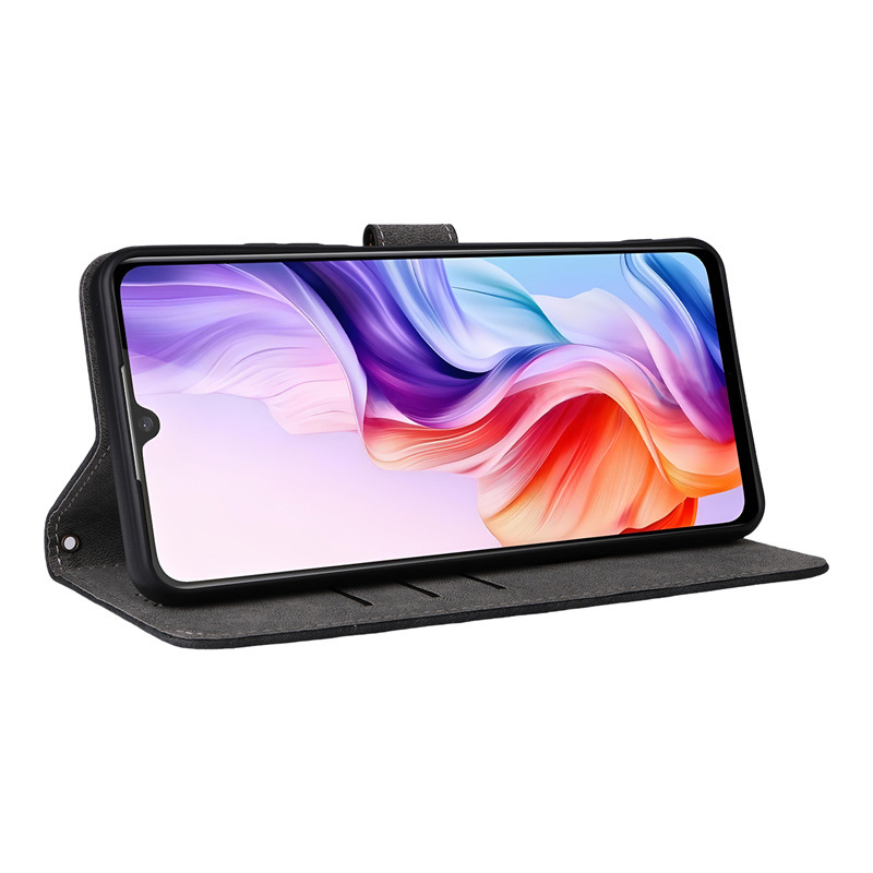 ZTE Blade V70 Max/Nubia V70 Max Leather Phone Case,Wallet RFID Shockproof Phone Case Cover for ZTE Blade V70 Max/Nubia V70 Max.