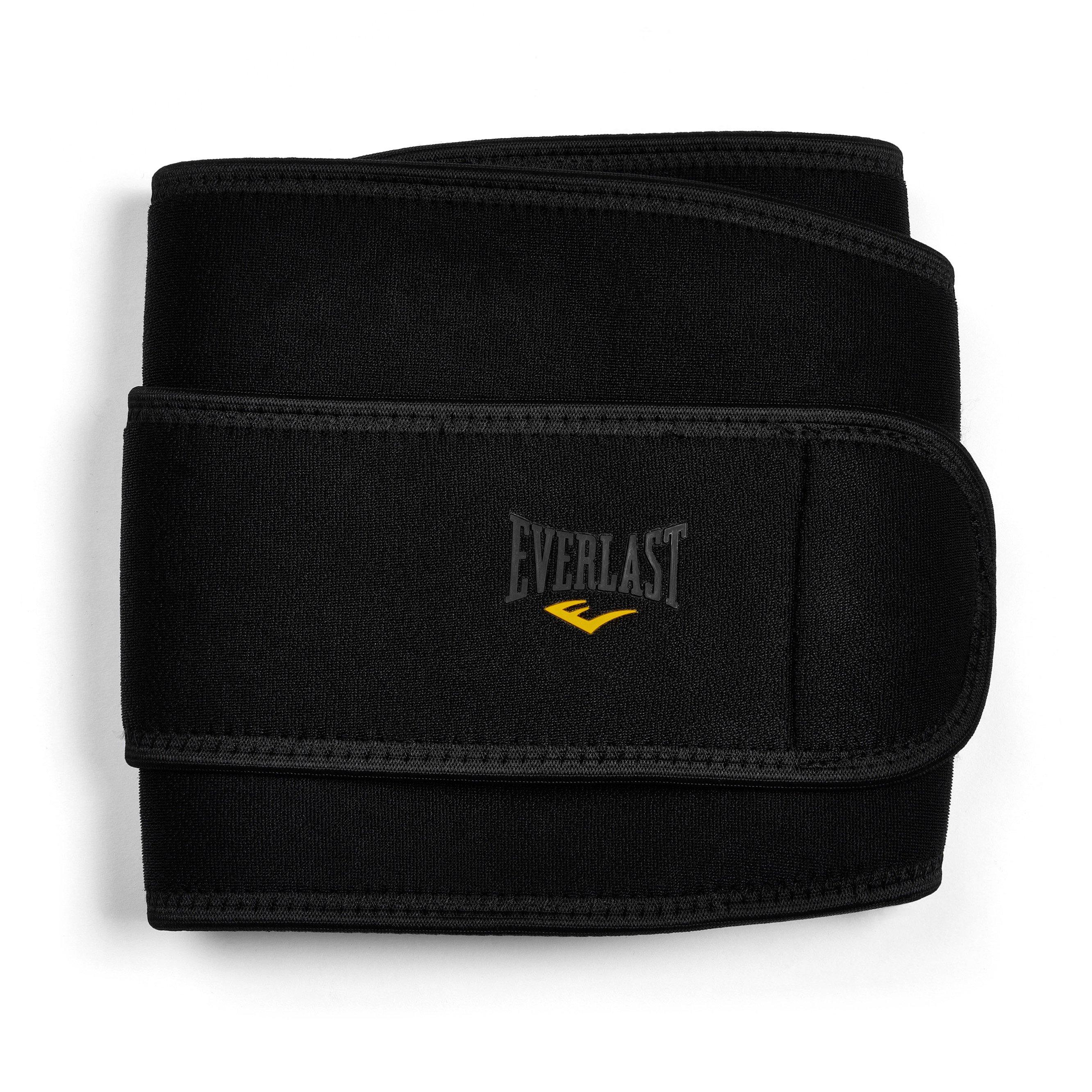 Everlast Unisex Adults Neoprene Back Support Black Sports