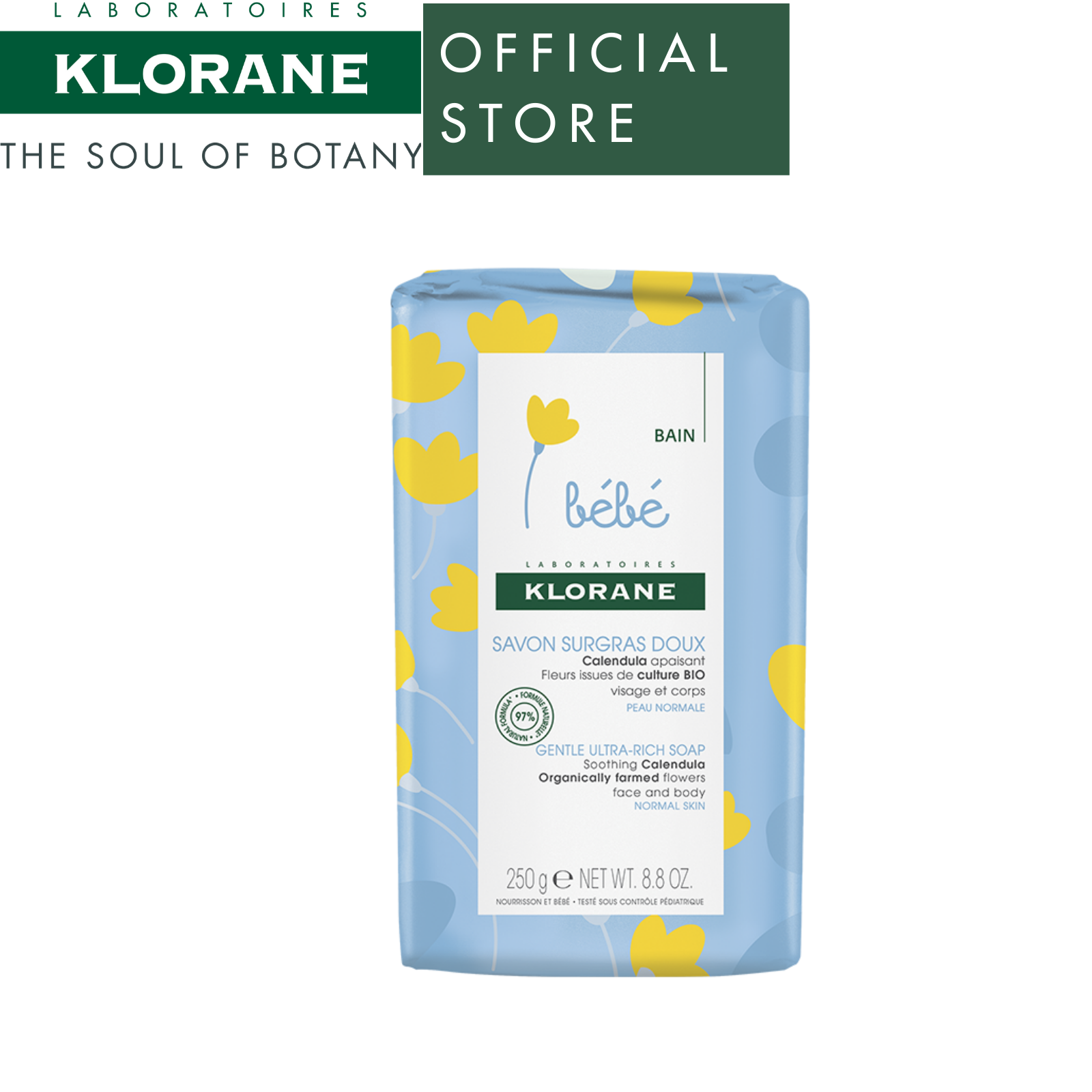 klorane baby soap