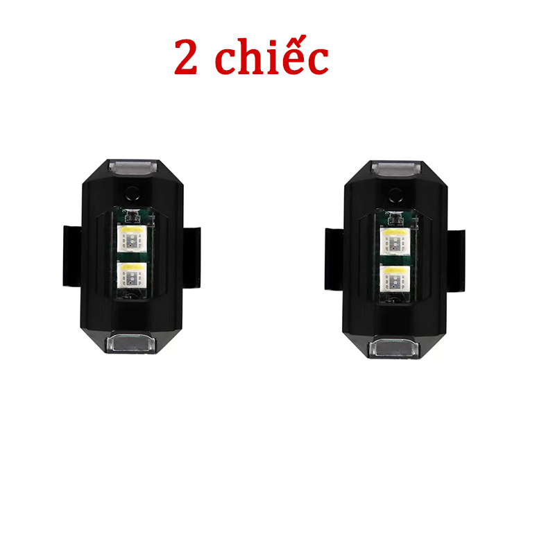 7 Màu Đèn Cảnh Báo Nhấp Nháy Xe Máy USB Sạc Nhiều Chế độ Tín Hiệu điều Chỉnh Xi Nhan【Có thể thay đổi 7 màu】