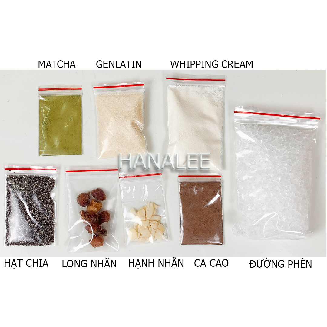 Chè khúc bạch 3 màu thơm ngon -set 350gam