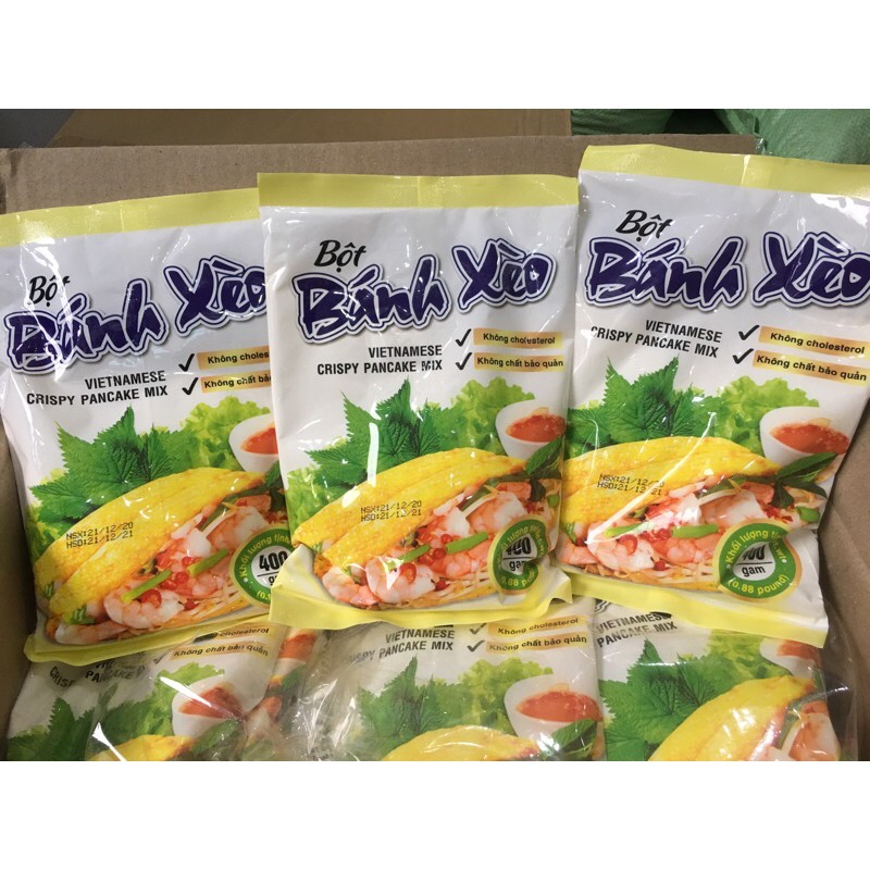 Bột bánh xèo Tuấn Phương thơm ngon gói 400g