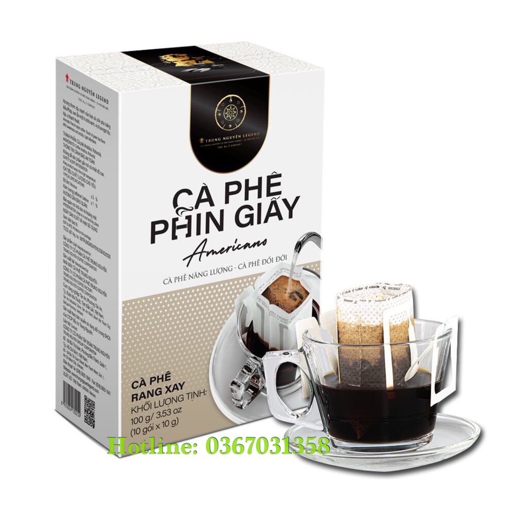 GÓI LẺ_Trung Nguyên _ Cà phê phin giấy