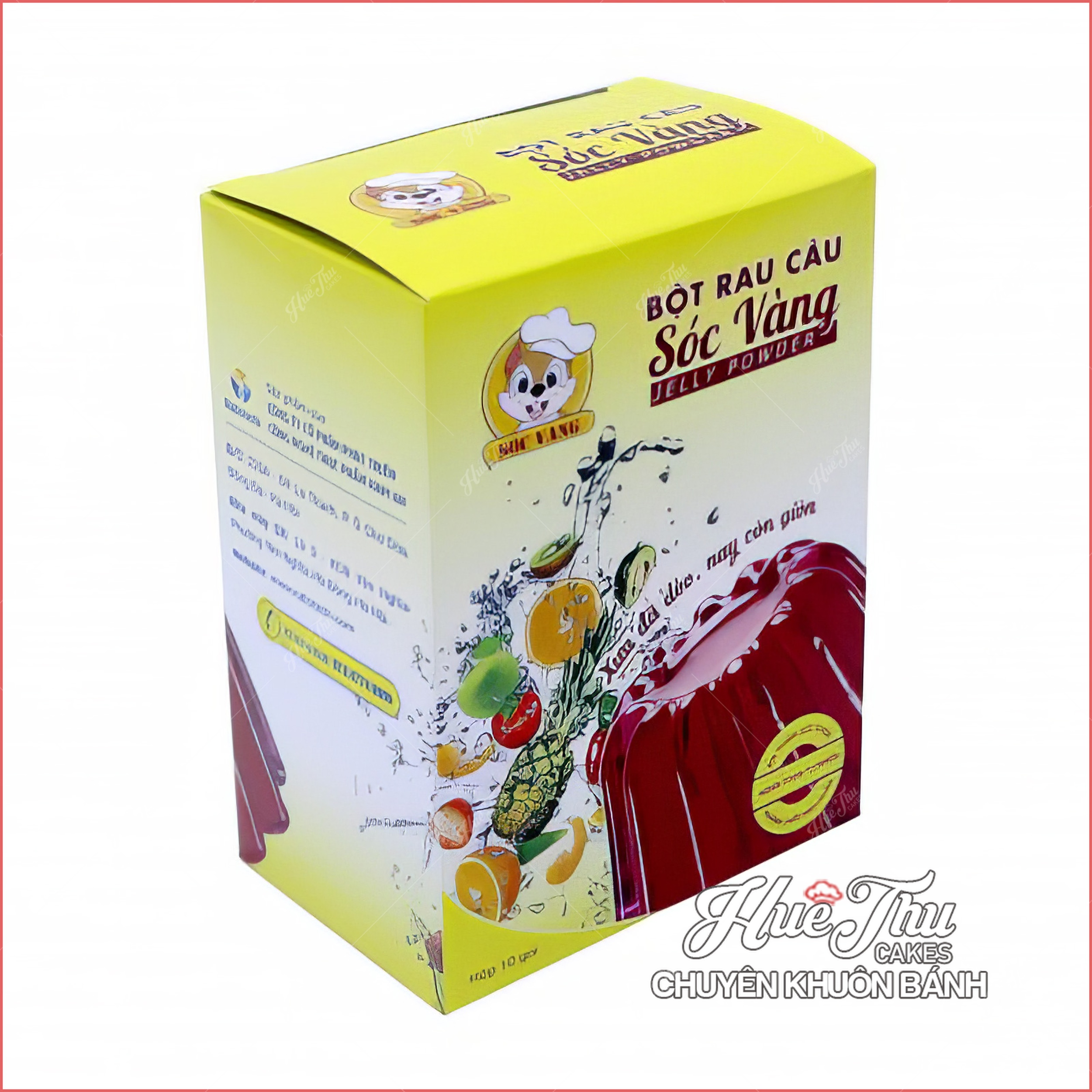 Bột rau câu Sóc Vàng (Jelly Powder) gói 12g