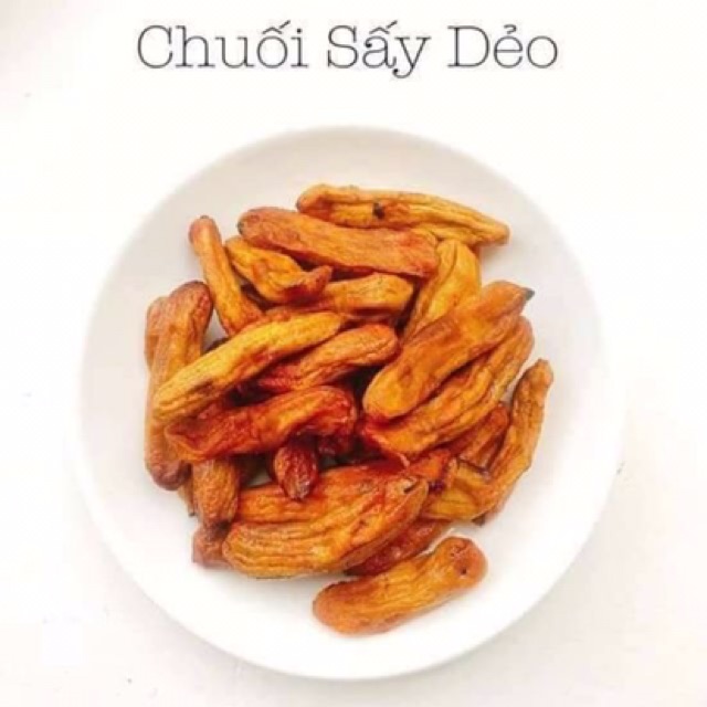 500Gr Chuối sấy dẻo Đà Lạt cho khách thử