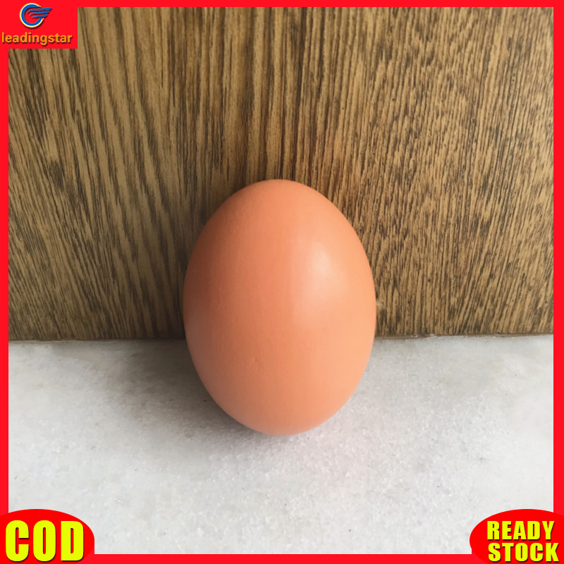 LeadingStar RC Authentic Colorful Wooden Fake Egg DIY Easter Egg Kids Drawing Painting Graffiti Play House Toy