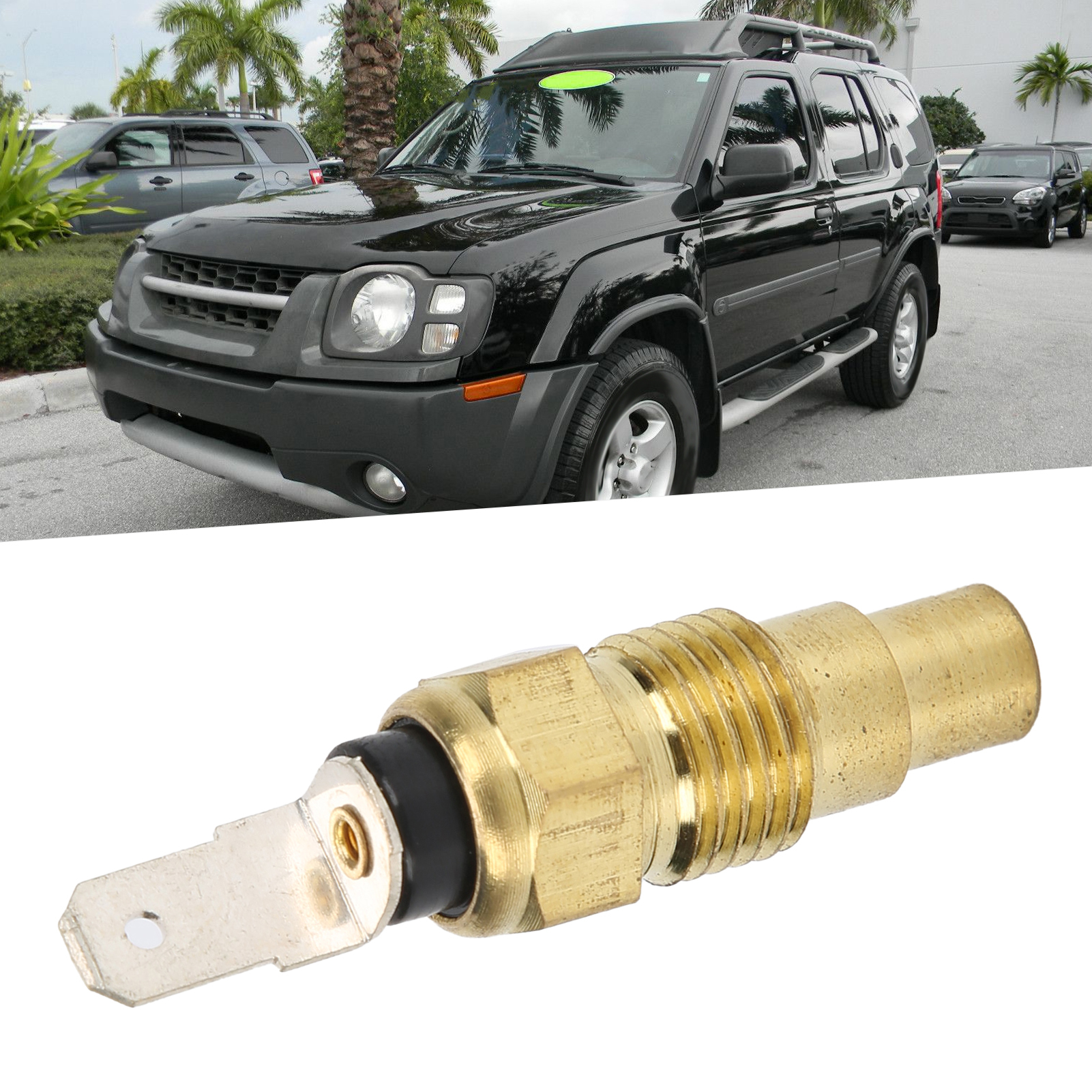 Water Temperature Sensor Simple To Install Coolant Temperature Sensor Durable for Engine Coolant